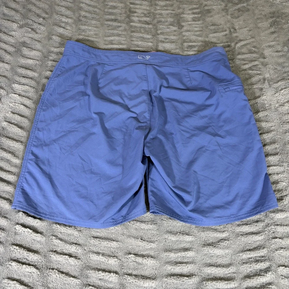 Vineyard Vines Mens Blue Chappy Board Shorts Swim Trunks Size 40 AR804
